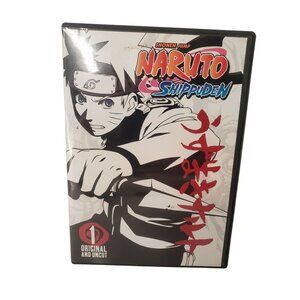 Naruto Shippuden Volume 1 Shonen Jump DVD Original Uncut Episodes 1-4